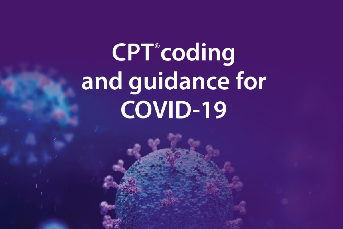 AMA Store CPT COVID coding and guidance
