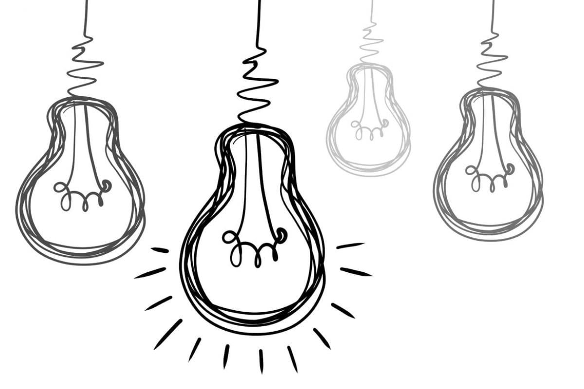 Light bulbs.