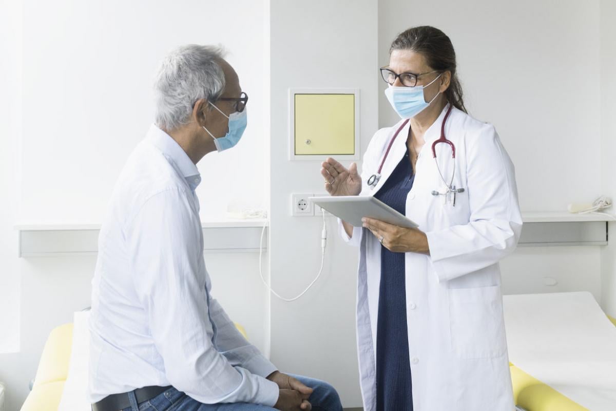 Physician and patient
