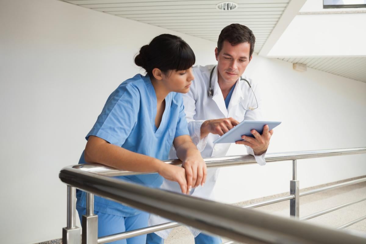 Nurse practitioner and physician